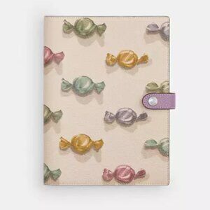 Notebook With Candy Print